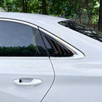 Gloss Black Window Louver Vents for Audi A3 8Y Saloon 20-Present