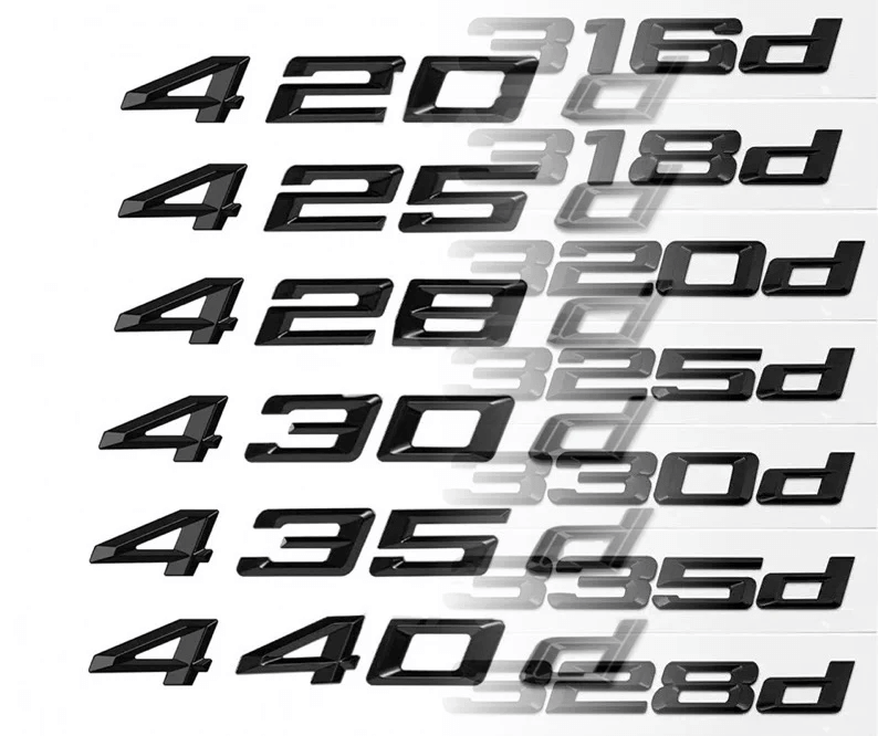 BMW XDrive Black Badge Package | Gloss Black De-Chrome Kit