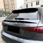 Gloss Black Mid Spoiler for Audi A3 S3 RS3 8Y Sportback 20-Present