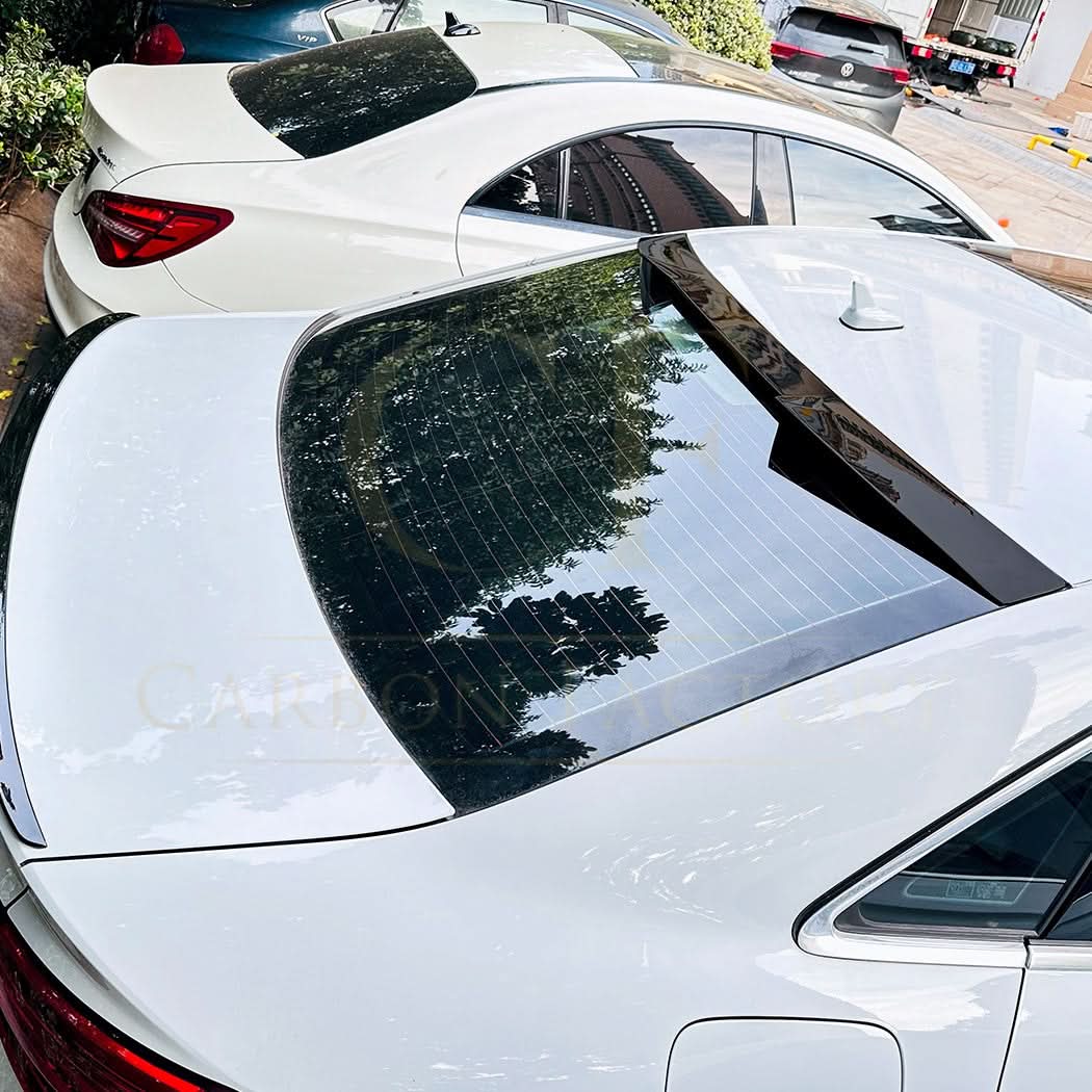 Gloss Black Roof Spoiler for Audi A3 8V S3 Saloon 13-20