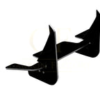 V Style Gloss Black Rear Diffuser for Mercedes Benz W176 A45 13-18