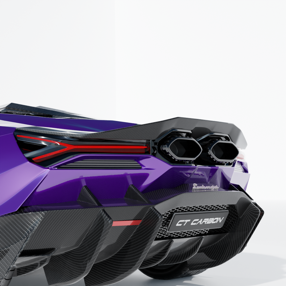 LAMBORGHINI REVUELTO CARBON FIBRE SPOILER - CT DESIGN