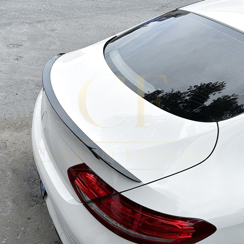 Brabus Style Gloss Black Boot Spoiler for Mercedes Benz W205 C Class Coupe 15-21