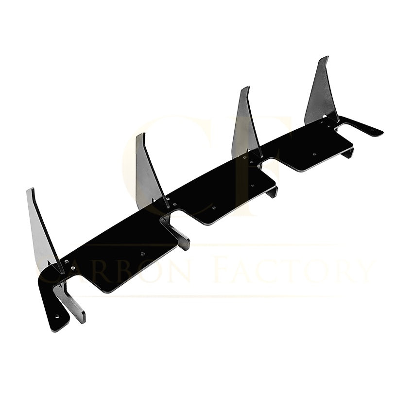 V Style Gloss Black Rear Diffuser for Mercedes Benz W176 A45 13-18