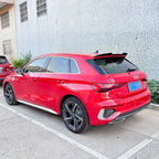 V Style Gloss Black Roof Spoiler for Audi A3 S3 RS3 8Y Sportback 20-Present