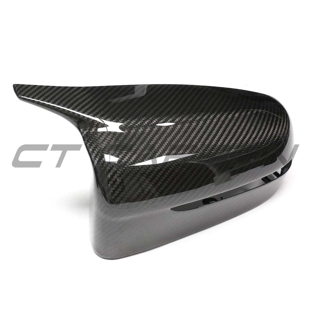 BMW G42 2 SERIES 2022+ LHD DRY CARBON MIRROR COVER REPLACEMENTS - V2