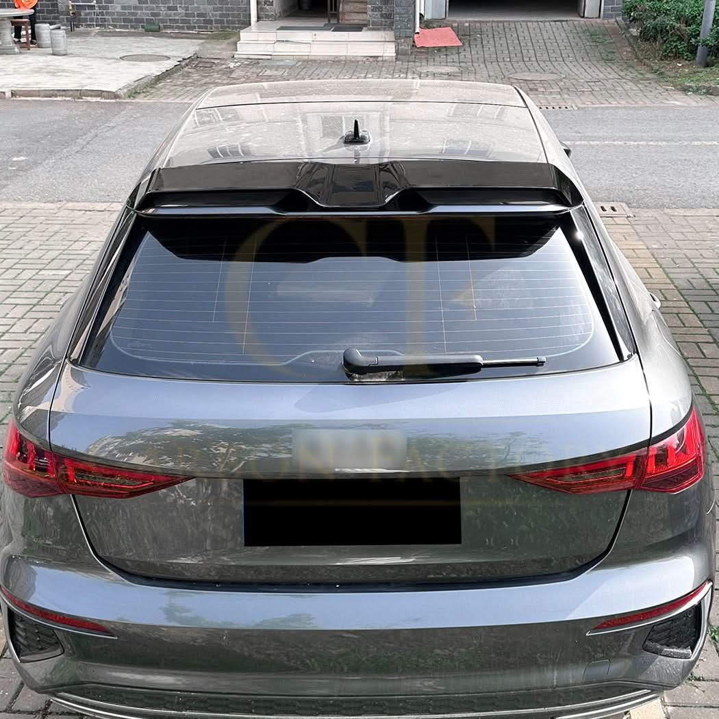 OT Style Gloss Black Roof Spoiler for Audi A3 S3 RS3 8Y Sportback 20-Present