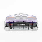 LAMBORGHINI REVUELTO MATTE CARBON FIBRE REAR DIFFUSER - CT DESIGN