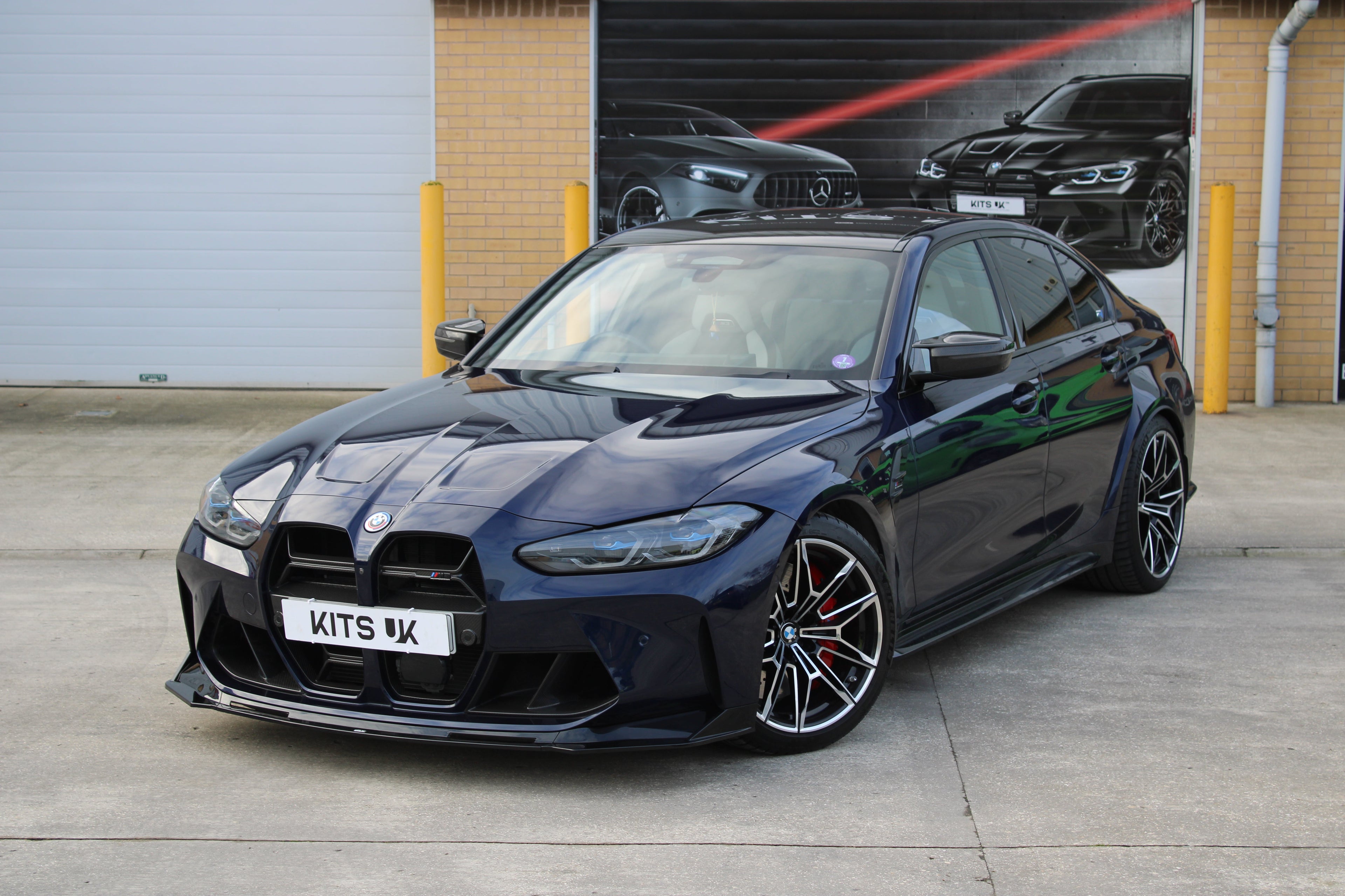 BMW G80 G81 G82 G83 Front Splitter – Gloss Black Lip Upgrade