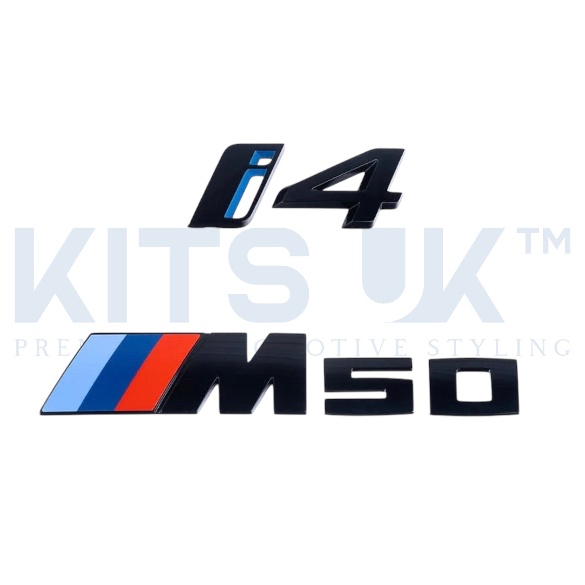 BMW 4 Series G26 i4 M50 Black Tailgate Badge