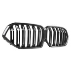 MHC+ BMW G06 LCI X6 Dual Slat Pre Preg Carbon Fibre Front Grille
