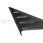 BMW G22/G23/G26 4 SERIES 2021+ DRY CARBON FIBRE MIRROR PILLAR TRIM