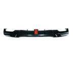 BMW 3 SERIES E90/E91 2005-2011 GLOSS BLACK LED DIFFUSER - QUAD TIP