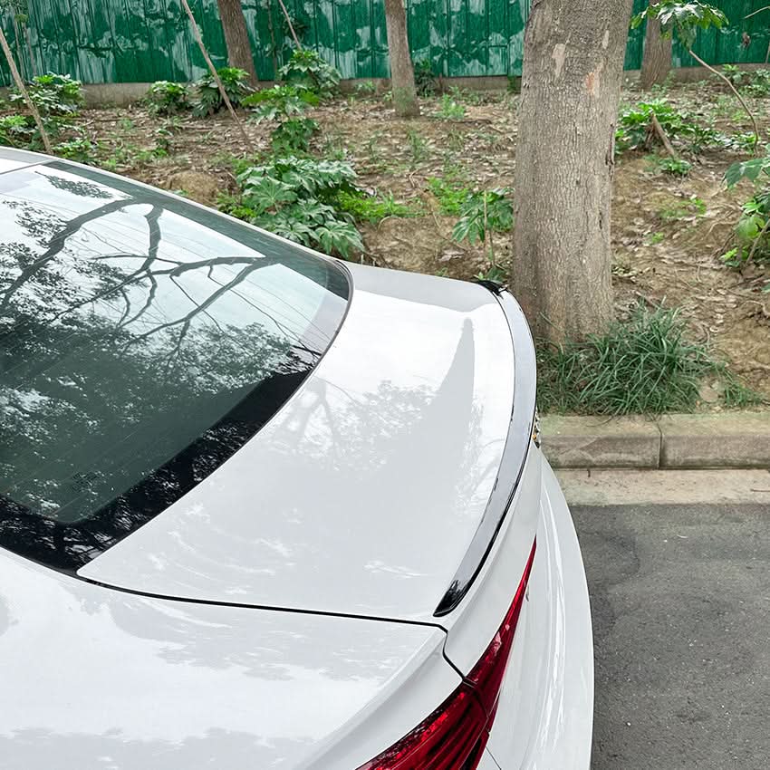 P Style Gloss Black Boot Spoiler for Audi A3 8V S3 RS3 Saloon 13-20