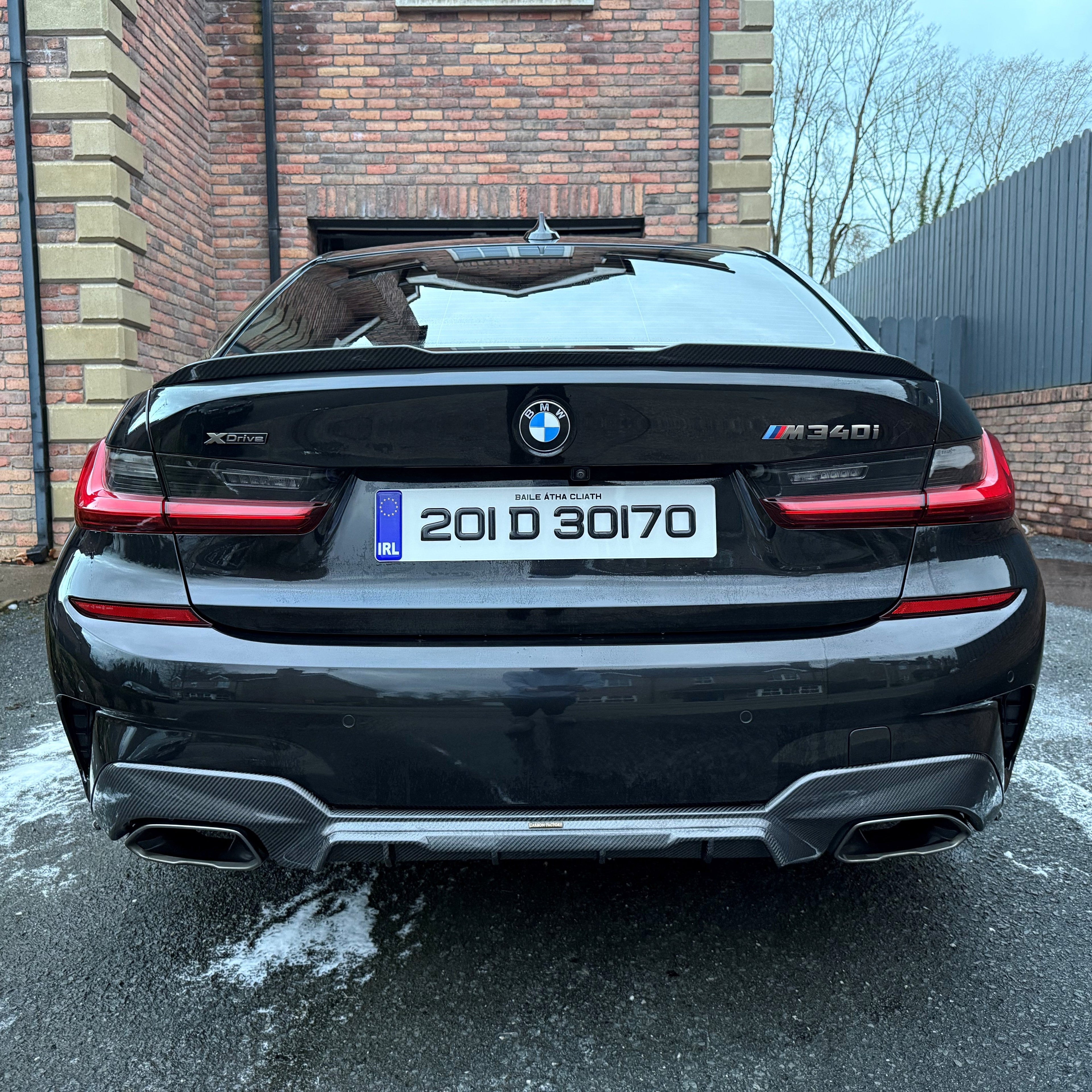 Carbon Fibre Rear Diffuser for BMW 3 Series G20 G21 Pre-LCI M340i 19-22