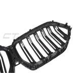 BMW X6 G06 & X6M F96 2019-2022 DOUBLE SLAT PRE-PREG CARBON FIBRE GRILLE