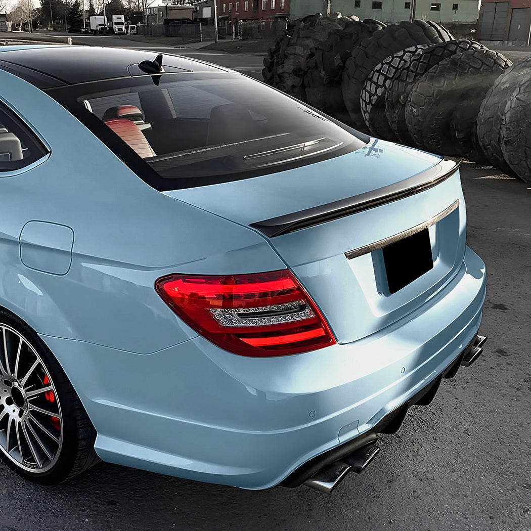 AMG Style Gloss Black Boot Spoiler for Mercedes Benz W204 C Class & C63 Coupe 07-14