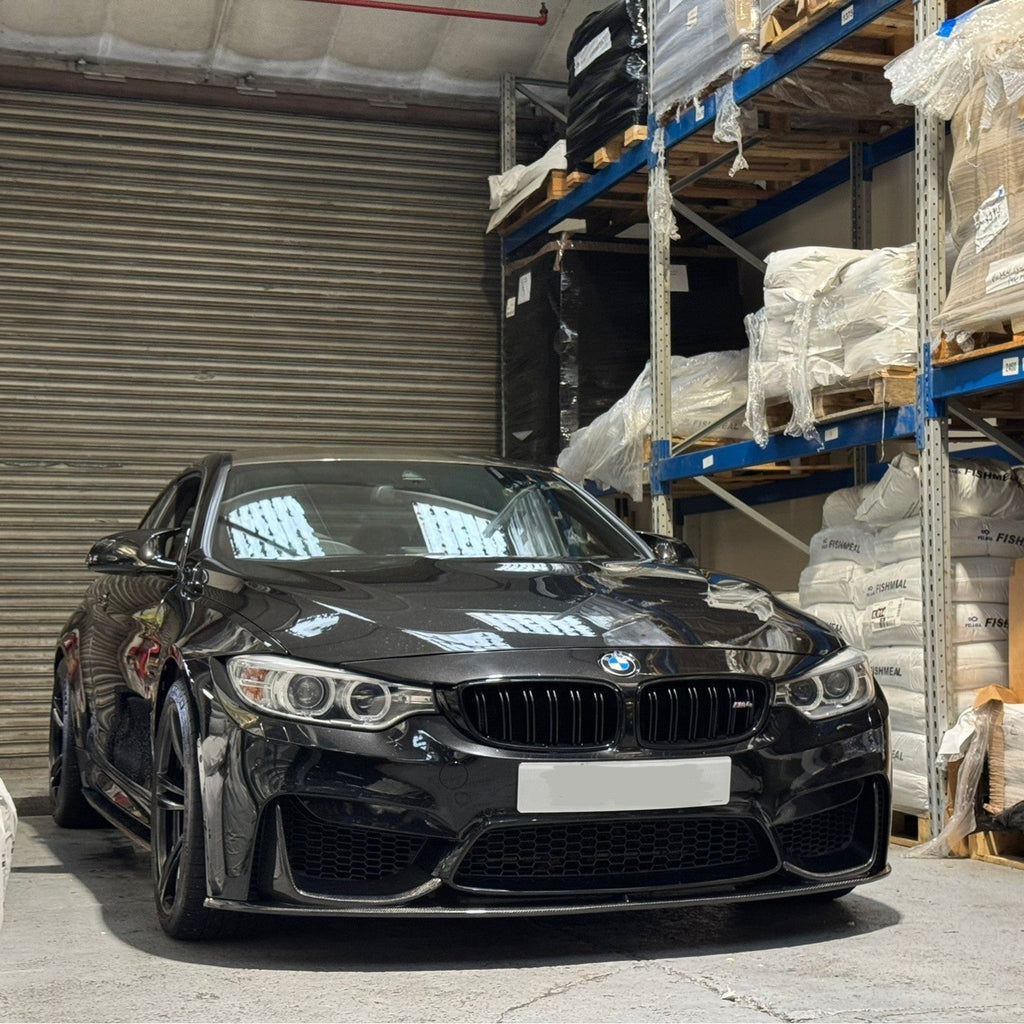 MP Style Carbon Fibre Front Splitter 1 Piece Design for BMW F80 M3 F82 F83 M4 14-20