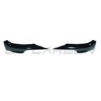 BMW E92/E93 3 SERIES 2006-2009 PRE-LCI GLOSS BLACK SPLITTER CORNERS - V2