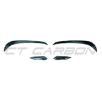 VOLKSWAGEN GOLF R MK7 2013-2017 GLOSS BLACK CANARDS