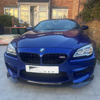 V Style Carbon Fibre Front Splitter for BMW F06 F12 F13 M6 11-18