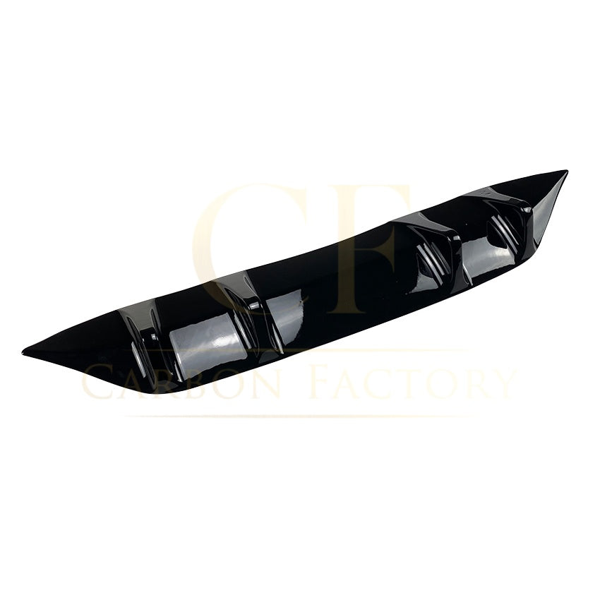Gloss Black Rear Diffuser Extension for Mercedes Benz W205 C Class & C63 Saloon 15-21