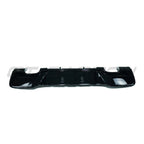 BMW 1 SERIES F20/F21 2012-2014 PRE-LCI GLOSS BLACK DIFFUSER - QUAD TIP