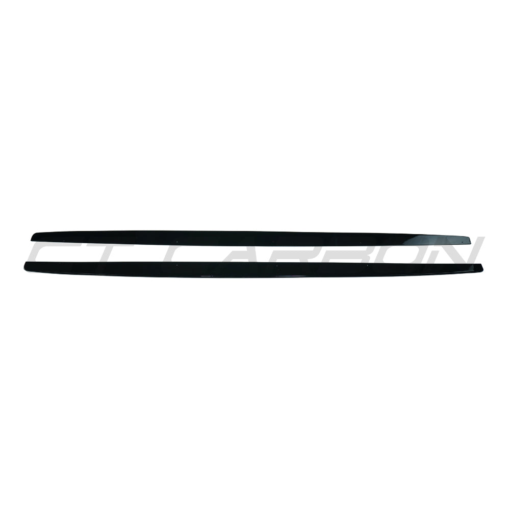 BMW 1 SERIES E82/E83/E87/E88 2004-2013 GLOSS BLACK SIDE SKIRTS