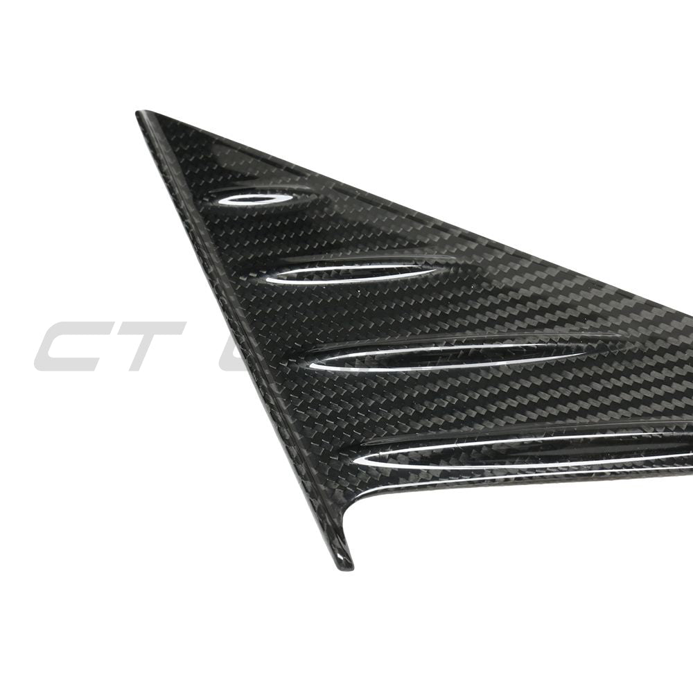 BMW G82 M3 2020+ DRY CARBON FIBRE MIRROR PILLAR TRIM