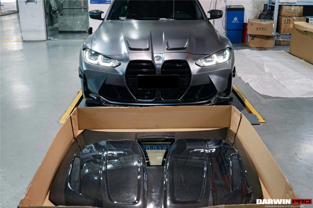 DARWINPRO - BMW M3 G80 / M4 G82 IMP PERFORMANCE CARBON FIBRE / TRANSPARENT HOOD BONNET