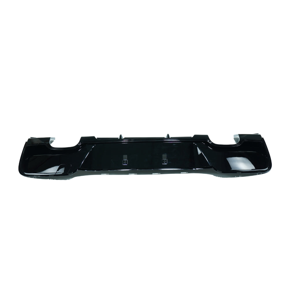 BMW 1 SERIES F20/F21 2012-2014 PRE-LCI GLOSS BLACK DIFFUSER - DUAL TIP