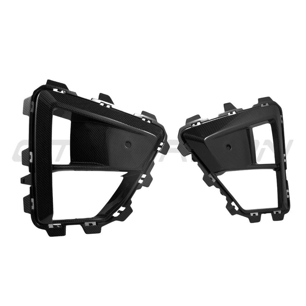 BMW X5M LCI 2023+ CARBON FIBRE FRONT BUMPER TRIM