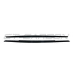BMW 5 SERIES F10/F11 2011-2017 GLOSS BLACK SIDE SKIRTS