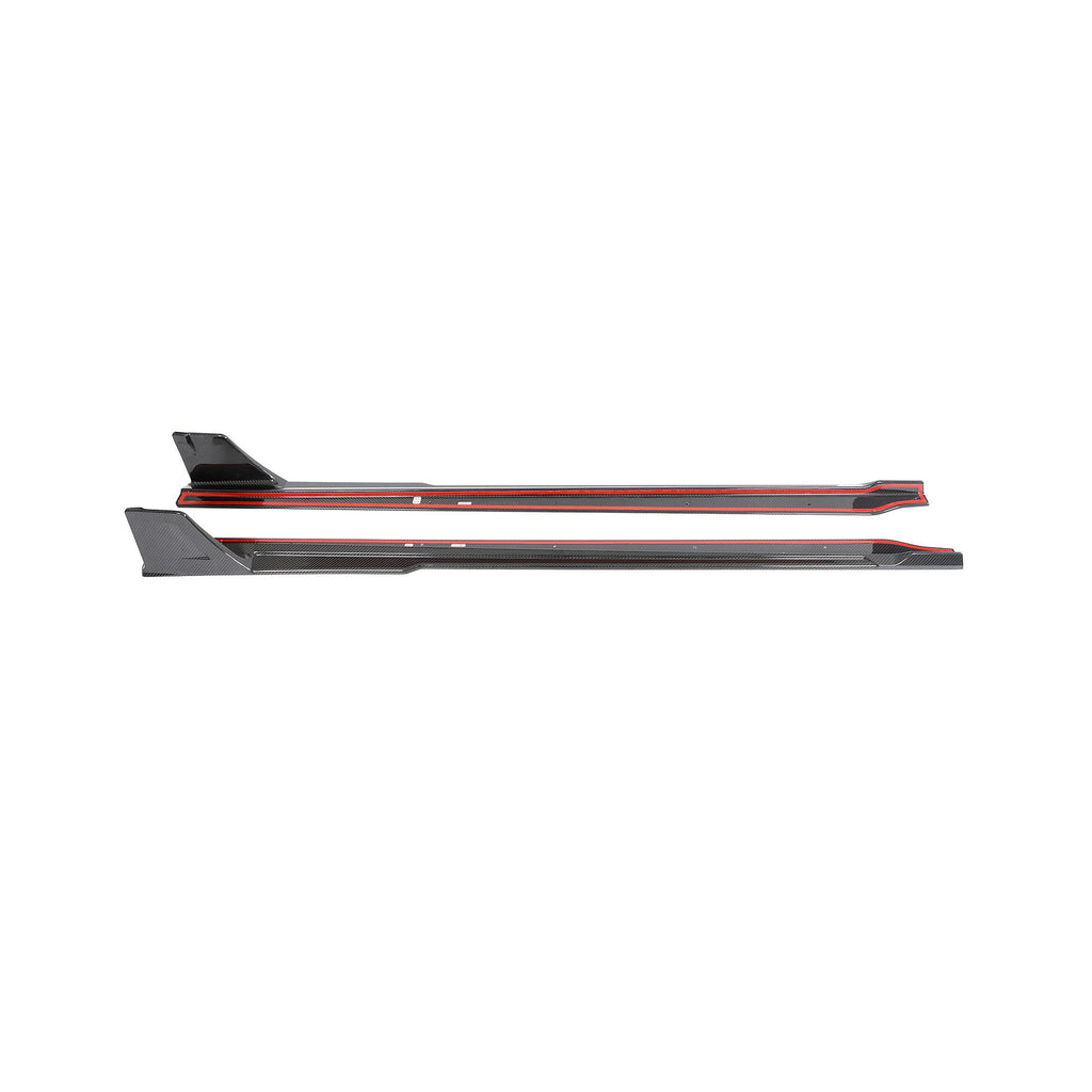 V Style Pre-Preg Carbon Fibre Side Skirts for BMW G87 M2 23-Present