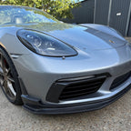 Performance Style Carbon Fibre Front Splitter for Porsche Boxster & Cayman 718 16-21