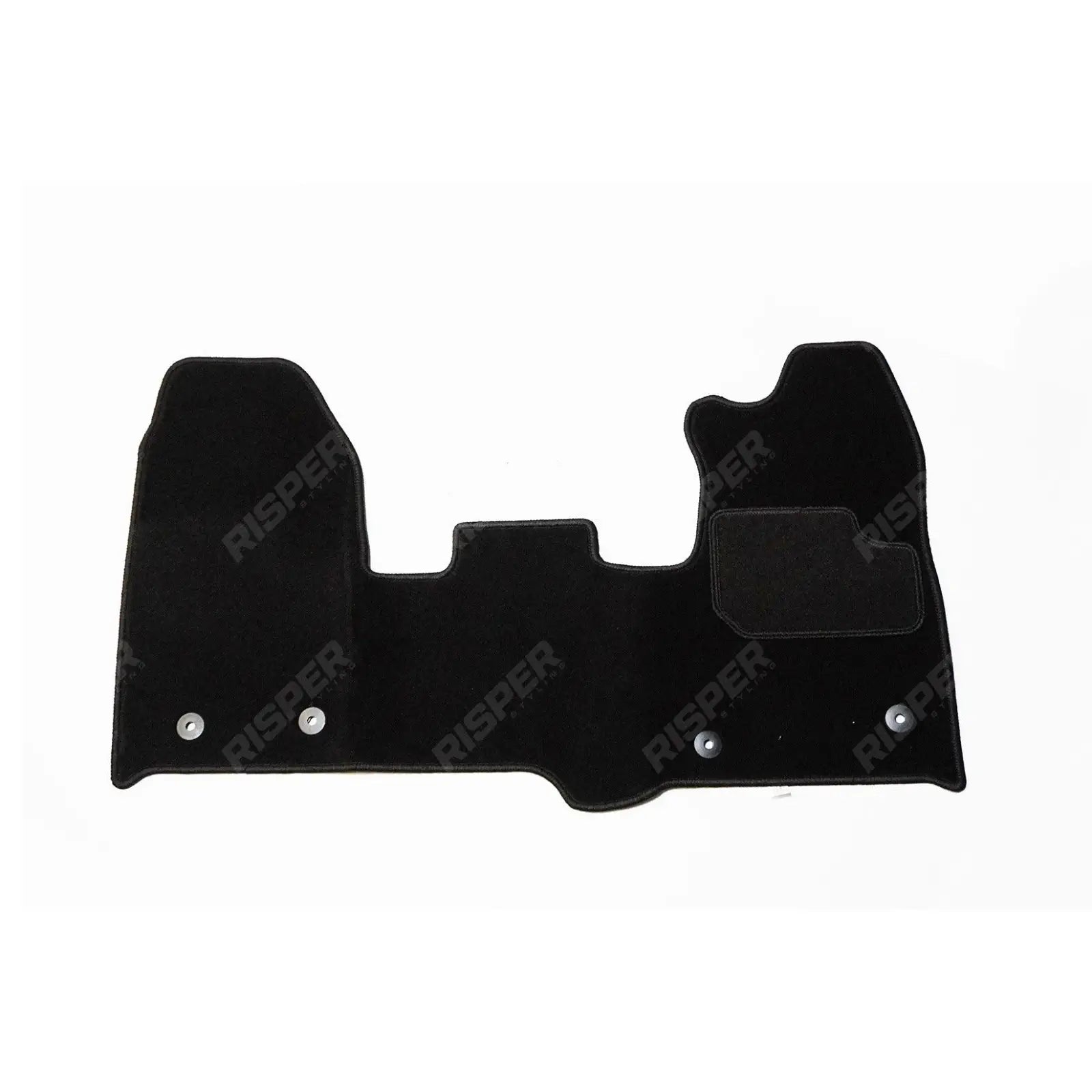 1pc Tailored Fit Carpet Mat In Black For Ford Transit Custom 2016-2020