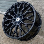20" 6x120 VC1 ALLOY WHEEL IN GLOSS BLACK For FORD TRANSIT CUSTOM 2024+