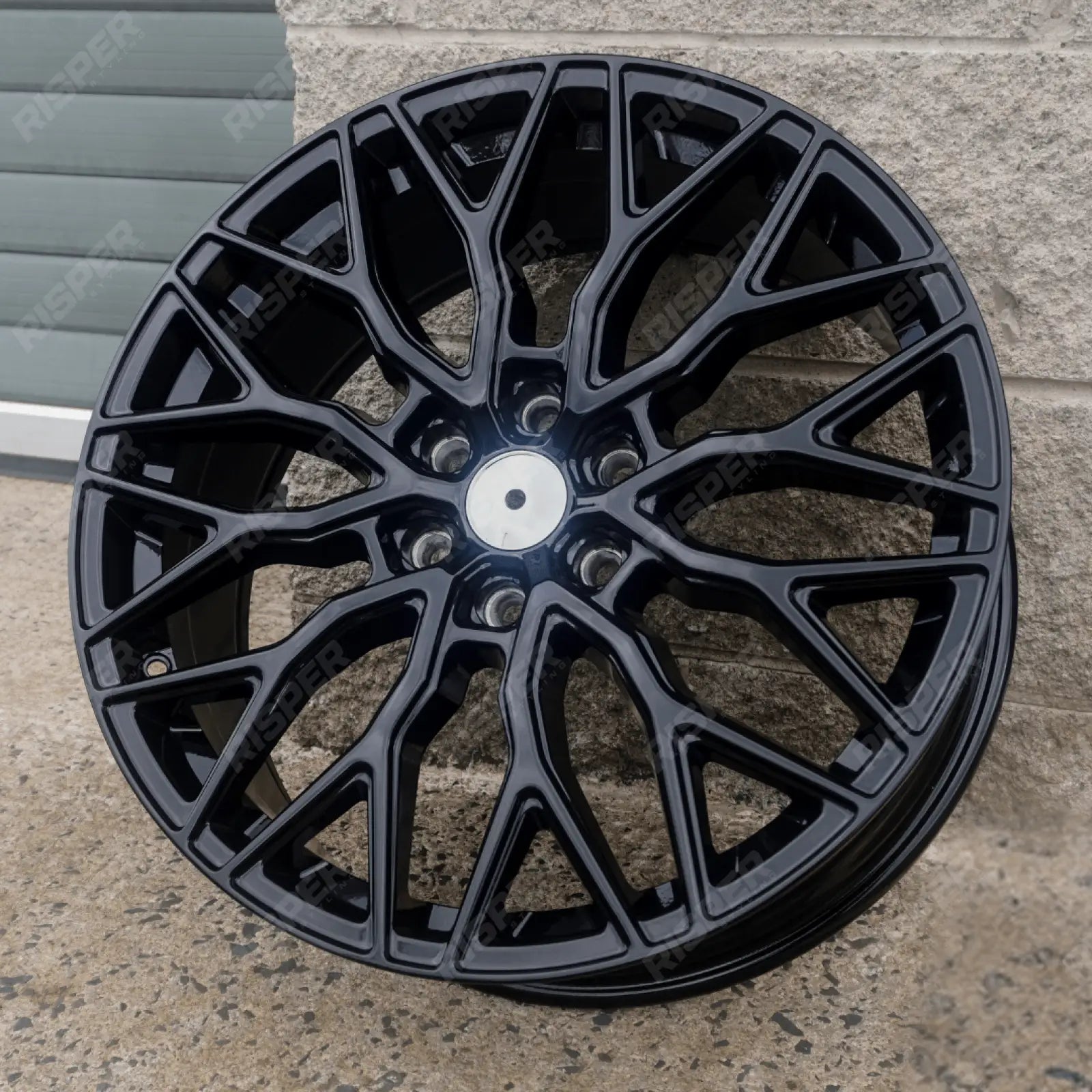 20" 6x120 VC1 ALLOY WHEEL IN GLOSS BLACK For FORD TRANSIT CUSTOM 2024+