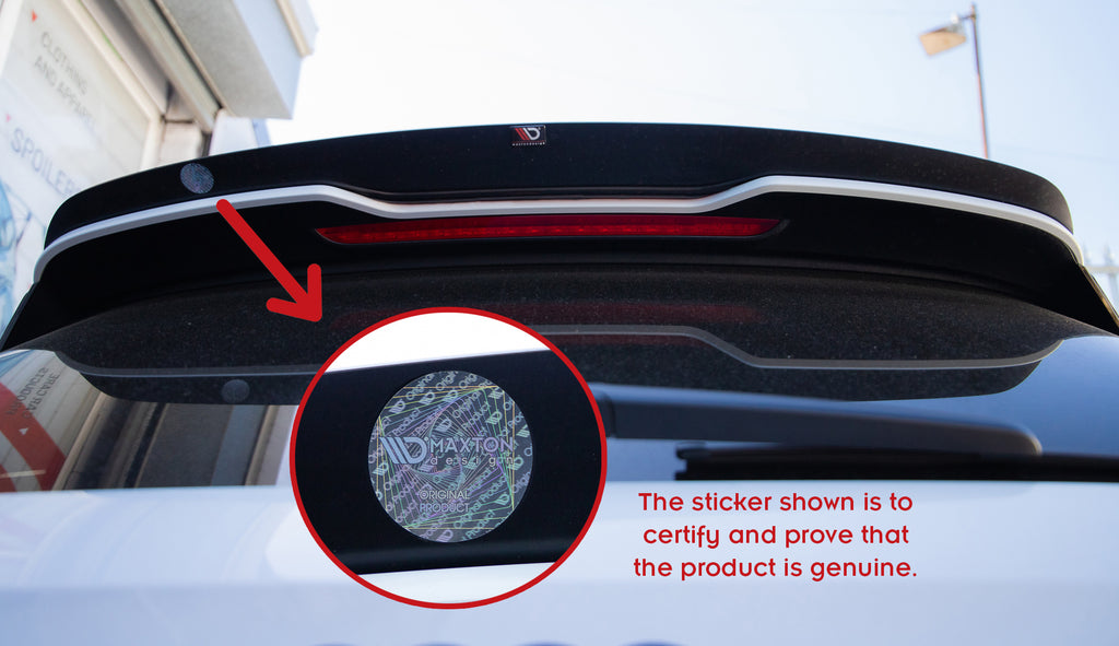 Spoiler Extension Hyundai Tucson MK3 Facelift (2018-UP) - Textured