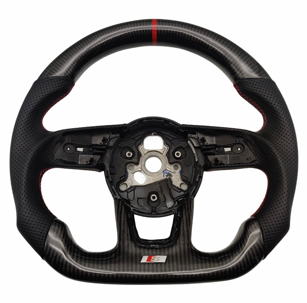 Audi A3 / S3 / RS3 Carbon Fibre Custom Steering Wheel (8V / 2016 - 2020 Models)