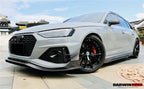 DARWINPRO - AUDI RS4 B9.5 2020 -2024 CARBON FIBRE BKSS FRONT LIP