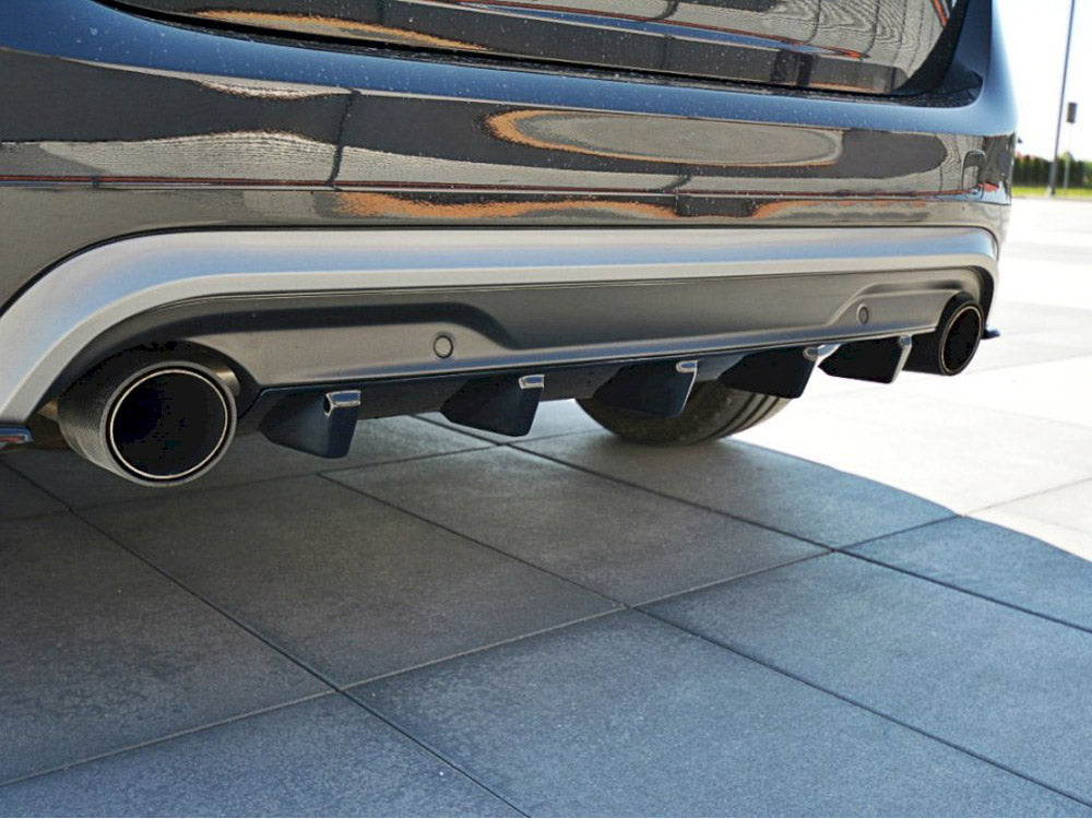 Rear Valance Volvo V60 Polestar Facelift (2014-2018) - Textured