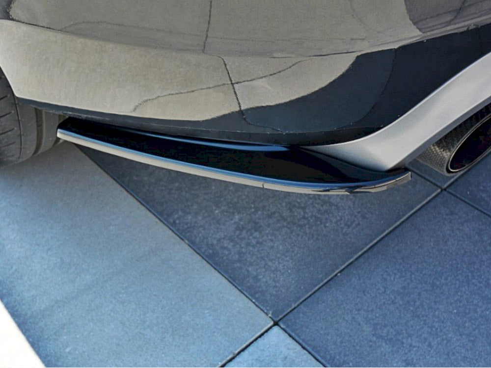 Rear Side Splitters Volvo V60 Polestar Facelift - Carbon Look