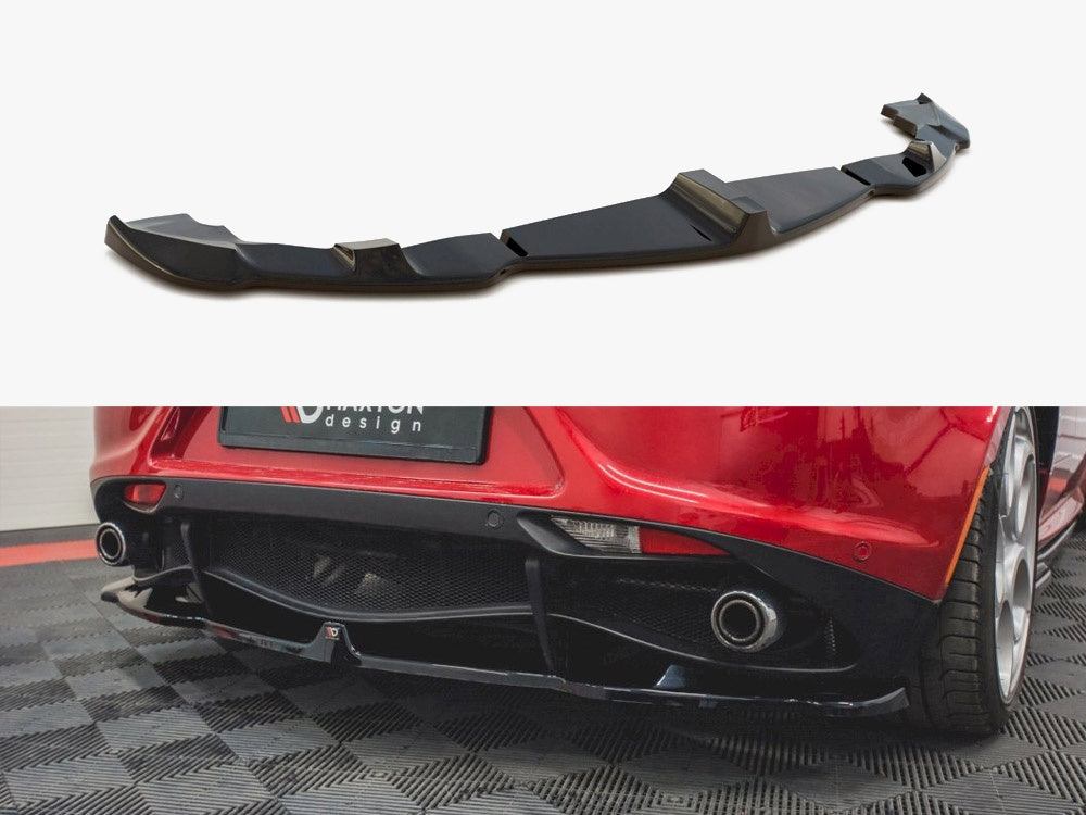 Central Rear Splitter Alfa Romeo 4C