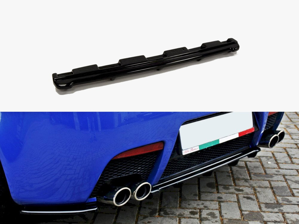 Central Rear Splitter (Vertical Bars) Alfa Romeo 147 GTA - Textured