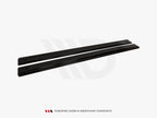 Side Skirts Diffusers Alfa Romeo 147 GTA - Textured