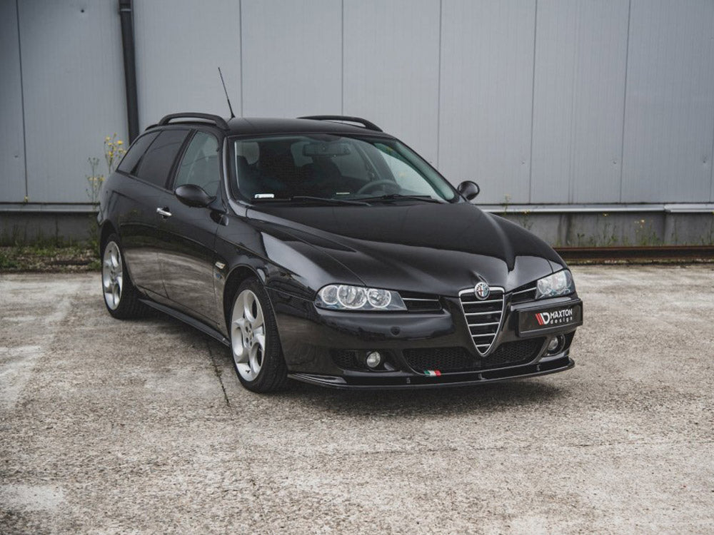 Front Splitter Alfa Romeo 156 Facelift (2003-2006) - Textured
