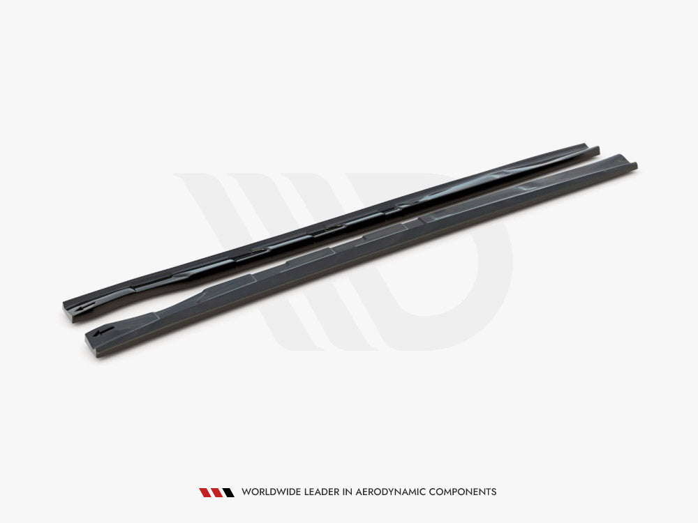 Side Skirts Diffusers Alfa Romeo 156 Facelift (2003-2006) - Carbon Look
