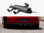 Exhaust Muffler For Volkswagen Golf Mk5 / Golf Mk6