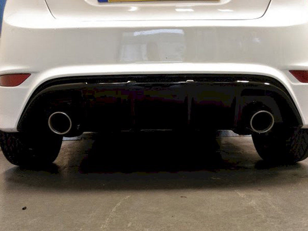 Ford Fiesta Mk7 HIGH Quality DUAL EXIT Stainless Steel Axle-back Exhaust System With Silencer And Exhaust Pipes